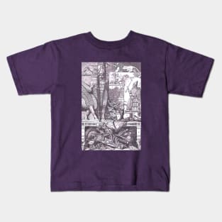 Treasures Discovered in the Babylonian Palace of Ninevah Kids T-Shirt